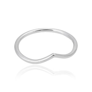 Bagues classiques bague unie en argent sterling 925 pour femmes bijoux pour hommes - Product Image 3