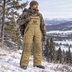 Salopette de chasse isolée et imperméable, 3 couches, rembourrage 100g, fermetures éclair sur toute la jambe, pour la chasse au canard et aux oiseaux aquatiques, personnalisable OEM - Product Image 5