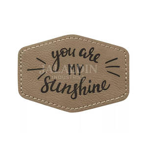 Parches de Cuero Impresos de Diseño Personalizado Ligeros, Precio Económico, MOQ Bajo - Product Image 1