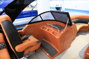 Directo de fábrica 22 pies de grado marino deporte pontón barco catamarán certificado CE con plataforma de pontón de muelle de yate para baño de sol - Product Image 5