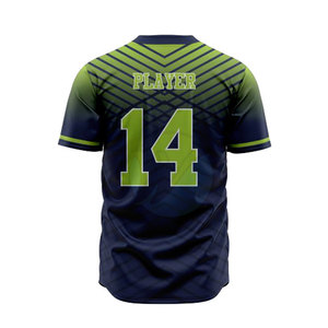 Conjunto de Jersey de béisbol de talla grande de la mejor calidad hecho en Pakistán, ropa deportiva para adultos, venta en línea transpirable, precio razonable, ropa de Softbol - Product Image 4