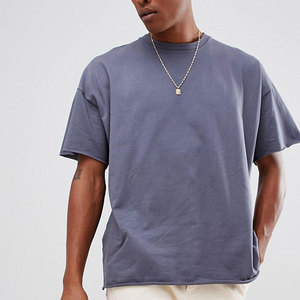 Camiseta deportiva personalizada para hombre 100% algodón suave transpirable Jersey tela sublimación impresión de gran tamaño liso Puff estampado de talla grande - Product Image 6