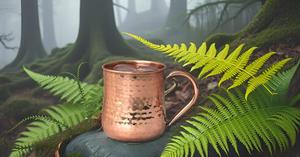 Handcrafted Solid Copper Moscow Mule Mug Engraved Beer Steins Hammerd Mug Copper <b>Cup</b> Capacity 16oz - Product Image 3