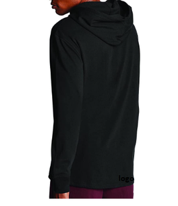 Men's Long Sleeve T-Shirt Hoodie Script Logo 100% Cotton Imported Pull on Closure <b>Machine</b> Wash Lots Sourcing From Bangladesh - Product Image 5