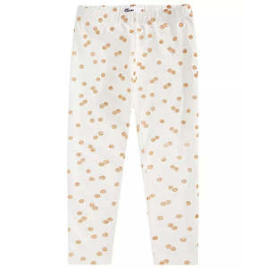 Epic Threads Leggings à pois scintillants pour petites filles, blanc, taille 6 - Product Image 1