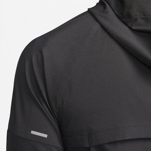 Chaqueta Cortavientos de Lona Personalizada para Hombre, Novedad de 2025, Ligera, Impermeable, con Ventilación, Cierre de Cremallera, Capucha con Cordón, Estilo Urbano - Product Image 4