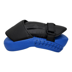 Nouveaux gants de combat en cuir personnalisés et gants de MMA avec logo personnalisé, durables, anti-humidité, fermeture auto-agrippante, service OEM, vente en gros - Product Image 2