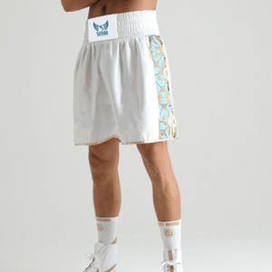 Hot Sale Polyester Made Boxing <b>Shorts</b> Loose Fit Boxing <b>Shorts</b> Martial Arts Wear Boxing <b>Shorts</b> - Product Image 4
