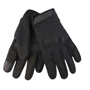 YAKEDA Camping Airsoft Training Protective Tactical Gloves Breathable Half Fingers Outdoor Touch Drive Cycling Wear Feature Gua