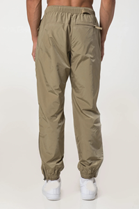 OEM 100% Nylon Windbreaker 2 piezas Color Block Jacket & Jogger Set Streetwear Nylon Windbreaker Chándal para hombres - Product Image 4