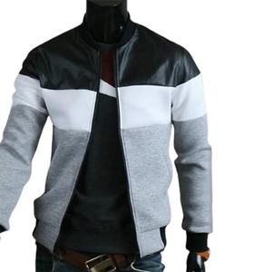 Bomber veste à glissière homme décontracté Streetwear Hip Hop Slim Fit manteaux hommes vêtements haute qualité mode pour hommes - Product Image 3