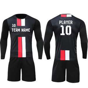 Maillots de football de couleur personnalisés Kits de football personnalisés Uniforme d'entraînement de football pour unisexe - Product Image 1