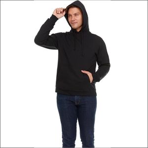 Sudadera con Capucha de Algodón 100% para Hombre, Estilo Sólido, Tejida, Otoño, Bordado 3D, Secado Rápido, Gran Venta - Product Image 5