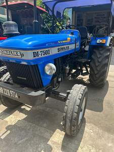 2019 Sonalika Di 750III tracteur à roues 2WD utilisé avec les composants de base moteur et boîte de vitesses - Product Image 3