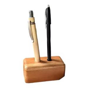 <b>Wooden</b> Latest Design Desk Organizer <b>Wooden</b> Pen Holder Pencil Cases Office Table <b>Storage</b> Container <b>Box</b> - Product Image 5