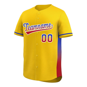 Uniforme de béisbol de tela de poliéster personalizado de alta calidad al por mayor de algodón en blanco más vendido - Product Image 1