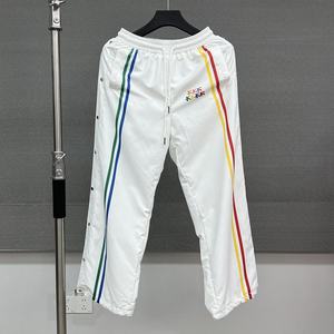 Pantalones Deportivos de Pierna Ancha con Cuentas de Encaje, Estilo Informal, de Nailon, para Hombre, Impresión Personalizada OEM - Product Image 5