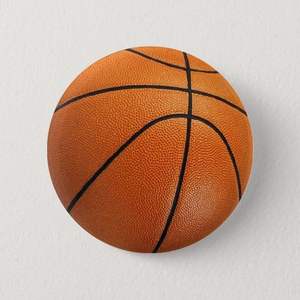 Balle de basket-ball colorée en caoutchouc et PVC avec logo personnalisé et design en cuir - Product Image 2