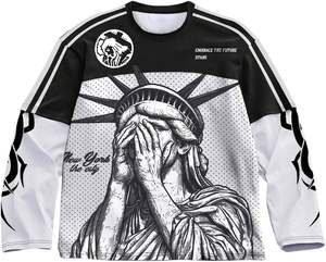 Camiseta de Hombre Premium de Seda/Algodón 220gsm, Corte Slim Fit, con Logotipo Personalizado - Venta al Por Mayor - Product Image 5