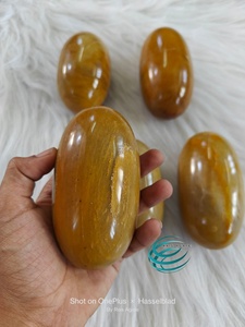 หินแจสเปอร์สีเหลืองธรรมชาติ ลิงแกม ขัดเงา คริสตัลบำบัด พลังงานบำบัด รีกิ ของตกแต่งบ้าน ขายส่ง - Product Image 5