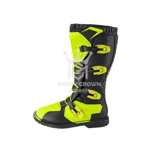 Chaussures de moto en cuir de qualité supérieure, respirantes, coupe-vent, imperméables, bottes de cross-country d'hiver - Product Image 5