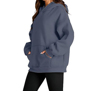 Sudadera con capucha lavada de otoño ecológica de alta calidad de algodón pesado High Street Loose Fit Custom Hoodies - Product Image 2