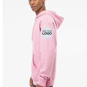 Sudaderas con capucha de lana para hombres Sudadera con capucha de manga larga Essentials Sudaderas de entrenamiento atlético activo de algodón Sudadera con capucha personalizada - Product Image 2