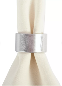 Anillo de servilletas de acero inoxidable con esmalte brillante, soporte de tela para comedor, servilletas de Metal, a bajo precio - Product Image 5