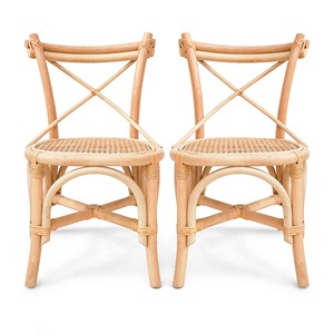 Sillas Tiffany para niños de alta calidad hechas en Vietnam, diseños modernos, silla de ratán para niños. - Product Image 3