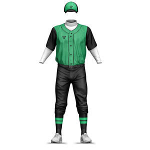 Maillot de baseball à manches courtes, logo personnalisable, broderie, vêtements de sport en polyester uni, uniformes d'impression par sublimation, Offre Spéciale - Product Image 1