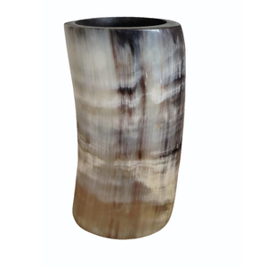 Verres à shot en corne de buffle authentique médiévale viking, fabriqués à la main, 100% corne de buffle naturelle, agate, vaisselle à bière, artisanat naturel de haute qualité - Product Image 3