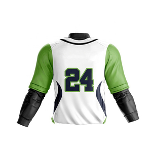 Uniforme de béisbol de hombre de moda de secado rápido transpirable impresión por sublimación 3D personalizado conjunto de ropa deportiva de verano - Product Image 5
