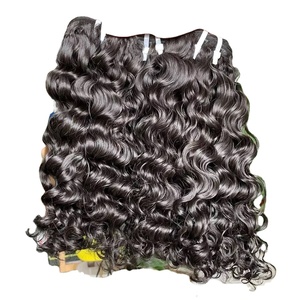 Meilleure vente de paquets de cheveux ondulés HD dentelle cheveux vietnamien à bon prix - Product Image 5