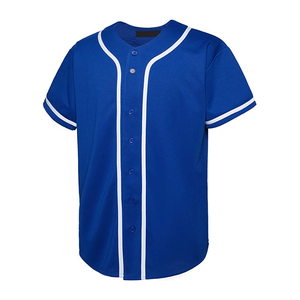 Maillot de baseball personnalisé de haute qualité - Uniforme de baseball unisexe respirant pour adultes - Product Image 1