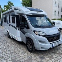Mini-camping-car de luxe 5m pour 4 personnes, étanche, léger, en aluminium et acier, EURO 5, charge utile 3500KG, équipements complets, réglable