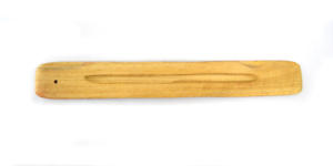 Soporte de incienso tallado en madera Natural, quemador de palo de incienso con incrustación de Luna y Estrella, indio - Product Image 5