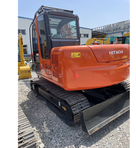 Mini-excavatrice sur chenilles Hitachi d'occasion de 8 tonnes avec moteur, boîte de vitesses et pompe - Product Image 5