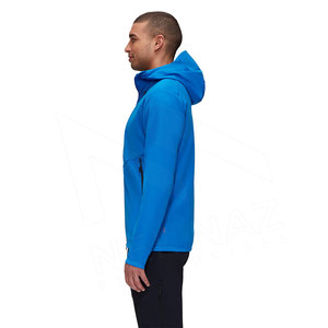 Veste Softshell de style High Street pour hommes pour la saison d'hiver respirant à capuche vêtements de sport en plein air à la mode - Product Image 2