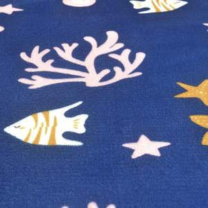 Nueva alfombra azul marino con estampado de dibujos animados de animales, alfombra suave de terciopelo Coral <span class=keywords><strong>para</strong></span> niños, alfombra antideslizante <span class=keywords><strong>para</strong></span> habitación de bebé, Alfombra de juego de espuma viscoelástica - Product Image 3