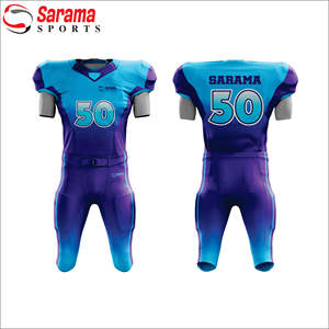 Uniforme de fútbol americano barato Ropa deportiva Uniforme de fútbol americano de la mejor calidad, - Product Image 3