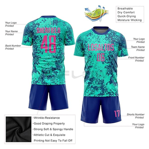 Maillot de football personnalisé de haute qualité pour femmes maillot de football à col en V Kit de sport d'entraînement Club de football pour femmes de qualité - Product Image 5