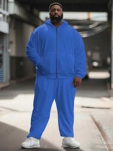 Vêtements d'entraînement de haute qualité pour hommes, ensemble de survêtements 2 pièces avec logo personnalisé, nouveaux vêtements de sport d'hiver à la mode - Product Image 3