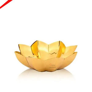 Royal Look <b>Golden</b> Finished Dessert And Chocolate Bowl for Hotels Restaurant And <b>Bar</b> - Product Image 2