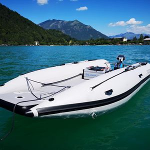 T a K a C a T 380LX bote inflable Open Transom Sport Tender 6 personas 20HP Ultra portátil diseño de arco abierto 3 8 metros - Product Image 4