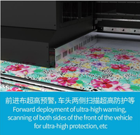 Imprimante textile industrielle à grande vitesse avec tête d'impression Epson pour l'impression numérique sur tissu en coton, polyester, nylon, soie, laine