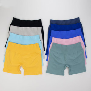 Top venta de alta cintura Yoga al por mayor gimnasio deportes Activewear correr entrenamiento Control Fitness corto para las mujeres - Product Image 6