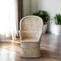 Chaise en corde de bambou moderne Ecowoodies - Meubles d'extérieur durables, écologiques et confortables pour le jardin et la cuisine