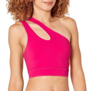 Soutien-gorge de sport actif à une épaule pour femmes respirant entraînement Fitness Yoga soutien-gorge de sport pour dames - Product Image 2
