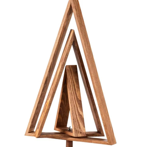 Décoration de sapin de Noël en bois personnalisée, écologique, de haute qualité, taille et forme personnalisables, résistante aux intempéries pour - Product Image 1