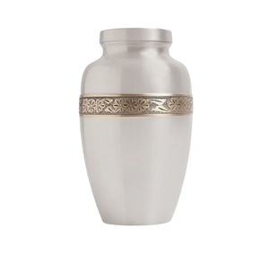 Ventas de fábrica Estilo clásico Metal brillante Cenizas de cremación Urnas para cenizas humanas Mascotas Suministros funerarios Urna de metal - Product Image 6